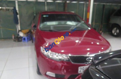 Kia Cerato   AT 2011 - Bán ô tô Kia Cerato AT sản xuất 2011, màu đỏ