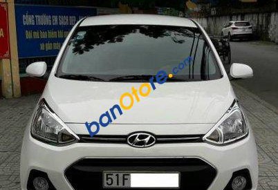 Hyundai i10   2015 - Bán Hyundai i10 sản xuất 2015, màu trắng số tự động, giá tốt