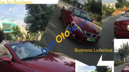 Lexus IS  250c 2011 - Chính chủ bán gấp Lexus IS 250c đời 2011, màu đỏ, xe nhập