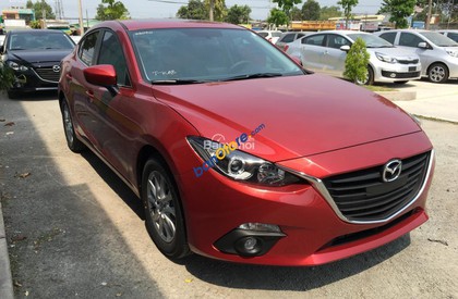 Mazda 3 2.0L AT 2017 - Bán Mazda 3 2.0L AT sản xuất 2017, màu đỏ, 704 triệu