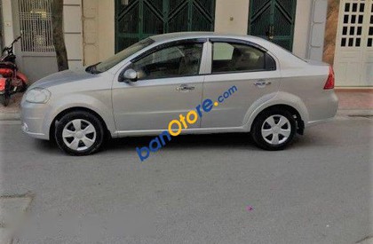 Daewoo Gentra   2009 - Cần bán gấp xe cũ Daewoo Gentra sản xuất 2009, màu bạc