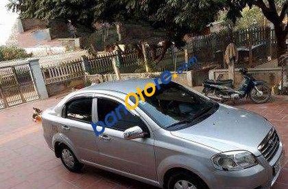 Daewoo Gentra     MT 2009 - Cần bán lại xe Daewoo Gentra MT sản xuất năm 2009, màu bạc, 215 triệu