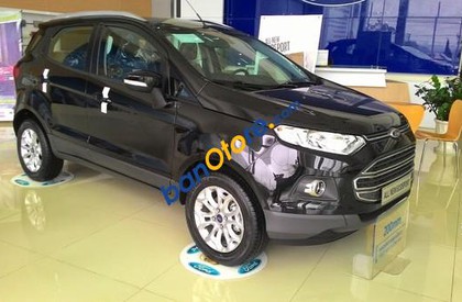Ford EcoSport Titanium 1.5L AT 2017 - Bán xe Ford EcoSport Titanium 1.5L AT đời 2017, màu đen, nhập khẩu 