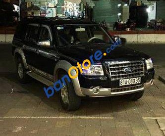 Ford Everest MT 2007 - Bán xe cũ Ford Everest MT sản xuất 2007, màu đen 