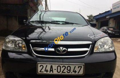 Daewoo Lacetti   MT 2007 - Bán ô tô Daewoo Lacetti MT sản xuất năm 2007, màu đen 