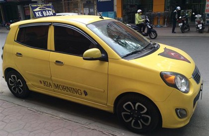 Kia Morning XLS   2010 - Bán Kia Morning XLS đời 2010, màu vàng, nhập khẩu