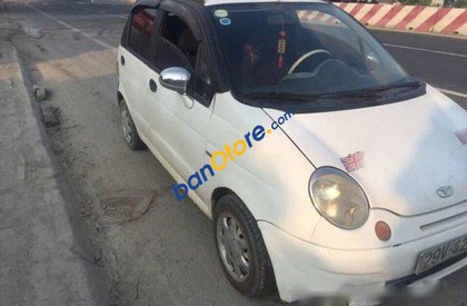 Daewoo Matiz MT 2004 - Bán xe cũ Daewoo Matiz MT đời 2004, màu trắng 