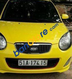 Kia Morning AT 2012 - Cần bán gấp Kia Morning AT sản xuất năm 2012, màu vàng, 290tr