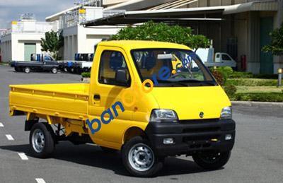 Xe tải 500kg 2017 - Bán xe tải nhẹ Dongben dưới 1 tấn năm 2017, màu vàng