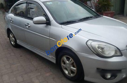 Hyundai Verna MT 2010 - Cần bán xe Hyundai Verna MT sản xuất năm 2010, màu bạc