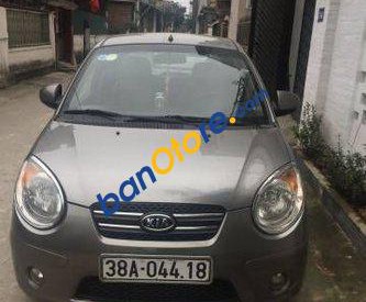 Kia Morning MT 2008 - Cần bán Kia Morning MT sản xuất 2008, màu xám