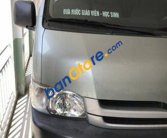 Toyota Hiace MT 2008 - Cần bán xe Toyota Hiace MT sản xuất 2008, màu bạc, 350 triệu