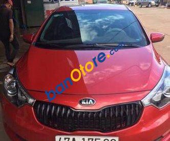 Kia K3 AT 2015 - Bán Kia K3 AT sản xuất năm 2015, màu đỏ đã đi 35000 km, giá tốt