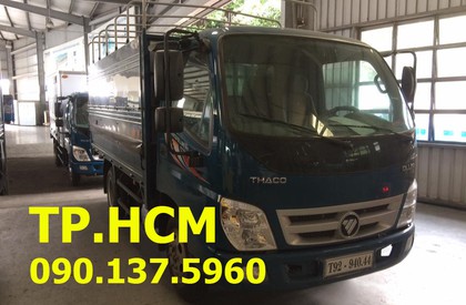 Thaco OLLIN 500B 2017 - TP. HCM Thaco Ollin 500B xe tải 5 tấn, màu xanh lục, nhập khẩu nguyên chiếc, giá tốt