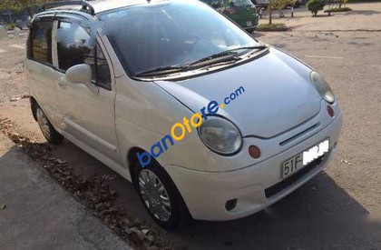 Daewoo Matiz   MT 2007 - Bán Daewoo Matiz MT năm sản xuất 2007, màu trắng số sàn, giá 102tr