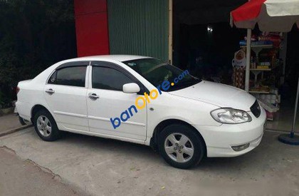 Toyota Corolla 2003 - Cần bán Toyota Corolla năm 2003, màu trắng  