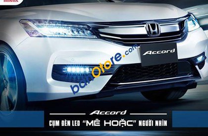 Honda Accord AT 2017 - Bán Honda Accord AT sản xuất 2017, màu trắng