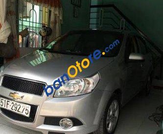 Chevrolet Aveo   MT 2015 - Bán Chevrolet Aveo MT năm 2015, màu bạc, xe nhập chính chủ