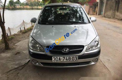 Hyundai Getz MT 2008 - Bán ô tô Hyundai Getz MT sản xuất năm 2008, màu bạc đã đi 10000 km