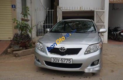 Toyota Corolla altis    AT 2009 - Cần bán lại xe Toyota Corolla altis AT năm 2009, màu bạc, nhập khẩu chính chủ