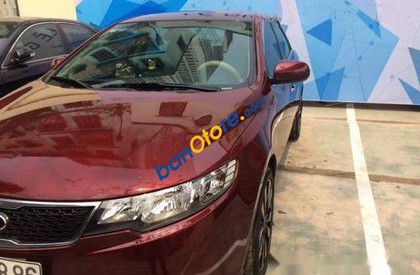 Kia Forte    MT 2012 - Bán Kia Forte MT đời 2012, màu đỏ, đã đi 85000 km