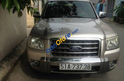 Ford Everest   MT 2007 - Bán Ford Everest MT sản xuất năm 2007, màu vàng, số sàn, 429tr