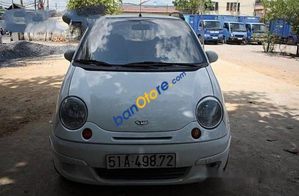 Daewoo Matiz MT 2003 - Bán xe Daewoo Matiz MT sản xuất 2003, màu trắng như mới