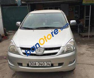 Toyota Innova  MT 2006 - Chính chủ bán xe Toyota Innova MT đời 2006, màu bạc