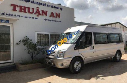 Ford Transit    MT 2015 - Chính chủ bán Ford Transit MT đời 2015, màu bạc