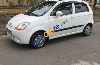 Chevrolet Spark  MT 2010 - Chính chủ bán Chevrolet Spark MT đời 2010, màu trắng