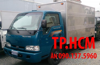 Kia K165  S 2017 - TP. HCM Thaco Kia K165S 2T4, nhập khẩu nguyên chiếc, thùng kín inox 430