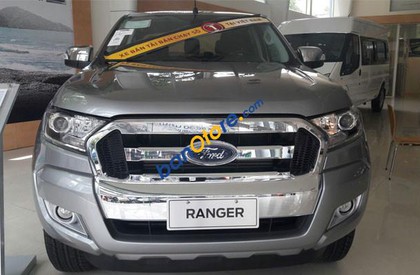 Ford Ranger 2017 - Bán xe Ford Ranger sản xuất năm 2017, màu xám, nhập khẩu 