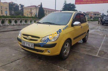 Hyundai Getz  AT 2008 - Cần bán Hyundai Getz AT năm sản xuất 2008, màu vàng chính chủ