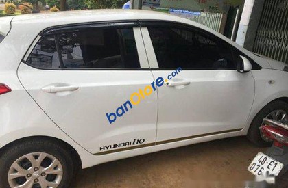 Hyundai i10   MT 2013 - Xe cũ Hyundai i10 MT năm 2013, màu trắng