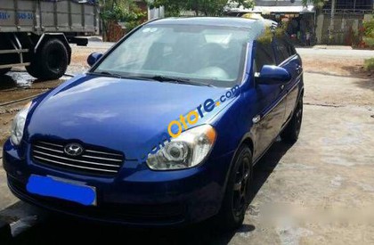 Hyundai Verna   MT 2008 - Bán xe Hyundai Verna MT đời 2008, màu xanh, trang bị nhiều tiện ích