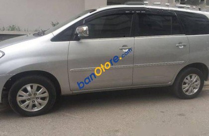 Toyota Innova  MT 2008 - Bán Toyota Innova MT năm sản xuất 2008, màu bạc