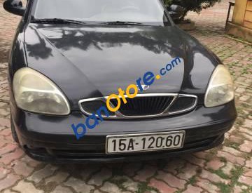 Daewoo Nubira   2001 - Bán xe Daewoo Nubira sản xuất năm 2001, màu đen