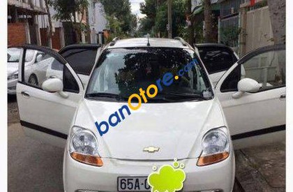 Chevrolet Spark  MT 2008 - Cần bán Chevrolet Spark MT sản xuất năm 2008, màu trắng, giá chỉ 153 triệu