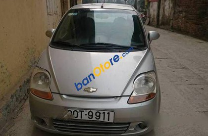 Chevrolet Spark  MT 2009 - Cần bán  Chevrolet Spark MT đời 2009, màu bạc 