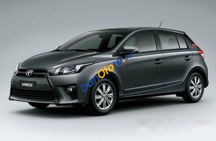 Toyota Yaris  E 2016 - Cần bán Toyota Yaris E sản xuất 2016, màu xám