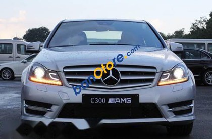Mercedes-Benz C300 AMG   2012 - Cần bán xe Mercedes C300 AMG sản xuất năm 2012, màu bạc, nhập khẩu nguyên chiếc