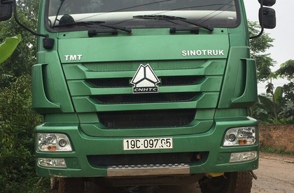 Xe tải Trên 10 tấn 2016 - Cần bán xe tải trên 10 tấn 2016, màu xanh lục 