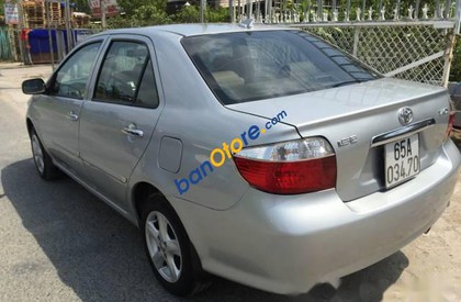 Toyota Vios    G  2003 - Cần bán xe Toyota Vios G năm 2003, màu bạc xe gia đình giá cạnh tranh