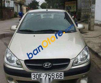 Hyundai Getz    MT 2009 - Bán Hyundai Getz MT sản xuất 2009, màu vàng chính chủ, giá chỉ 235 triệu