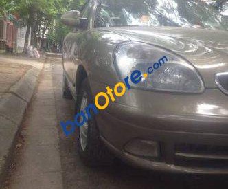 Daewoo Nubira   MT 2002 - Bán Daewoo Nubira MT sản xuất 2002, màu nâu số sàn, giá 118tr