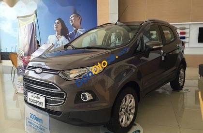 Ford EcoSport 2017 - Cần bán xe Ford EcoSport sản xuất 2017, màu nâu, giá chỉ 575 triệu