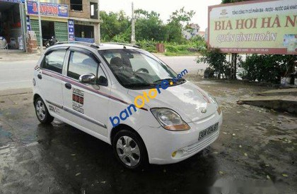 Chevrolet Spark MT 2009 - Cần bán xe Chevrolet Spark MT năm sản xuất 2009, màu trắng số sàn, 115 triệu