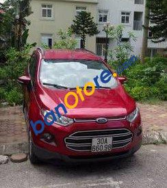 Ford EcoSport    MT 2014 - Cần bán xe Ford EcoSport MT sản xuất 2014, màu đỏ, 530tr