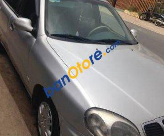 Daewoo Lanos 2002 - Bán Daewoo Lanos năm sản xuất 2002, màu bạc đã đi 110000 km