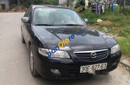 Mazda 626 2003 - Cần bán xe Mazda 626 năm 2003, màu đen số sàn